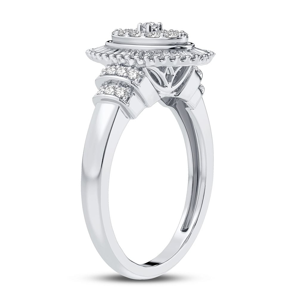 10K 0.50CT Diamond Ring