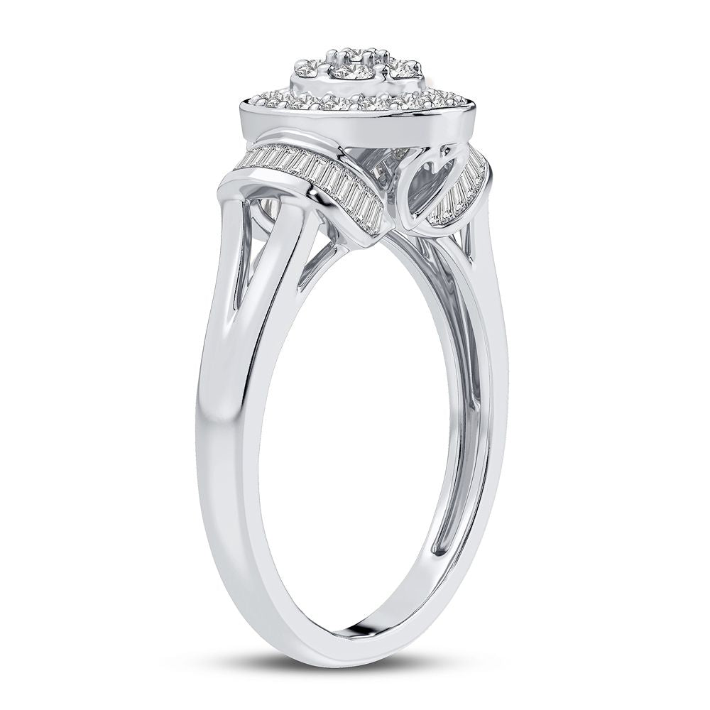 10K 0.50CT Diamond Ring