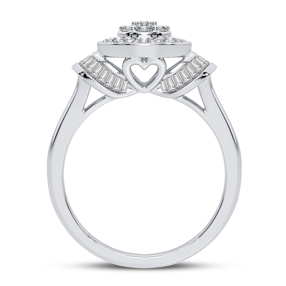 10K 0.50CT Diamond Ring