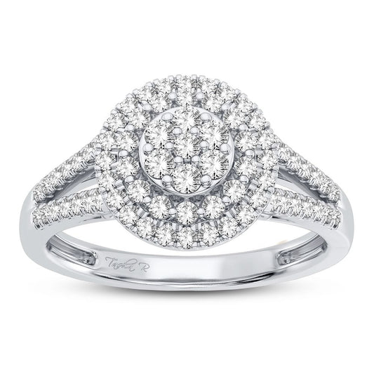 10K 0.50CT Diamond Ring