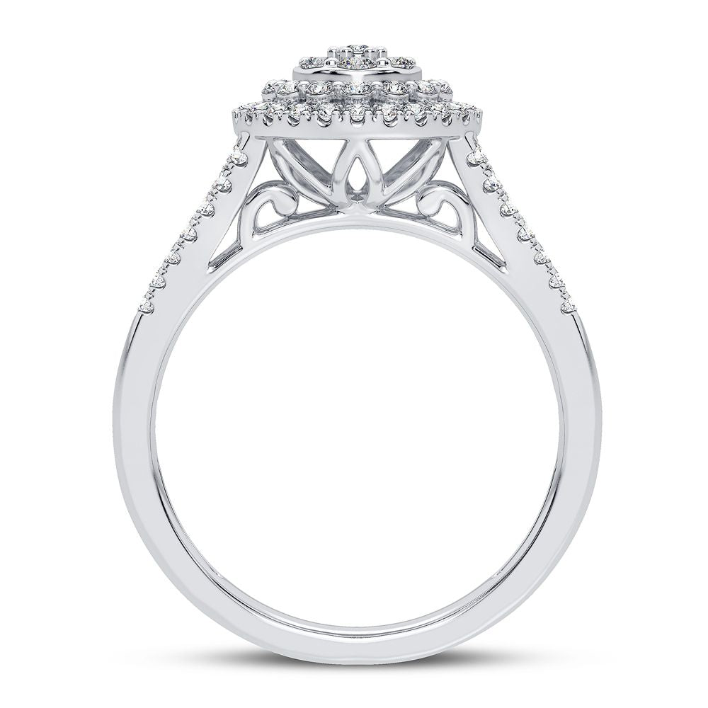 10K 0.50CT Diamond Ring