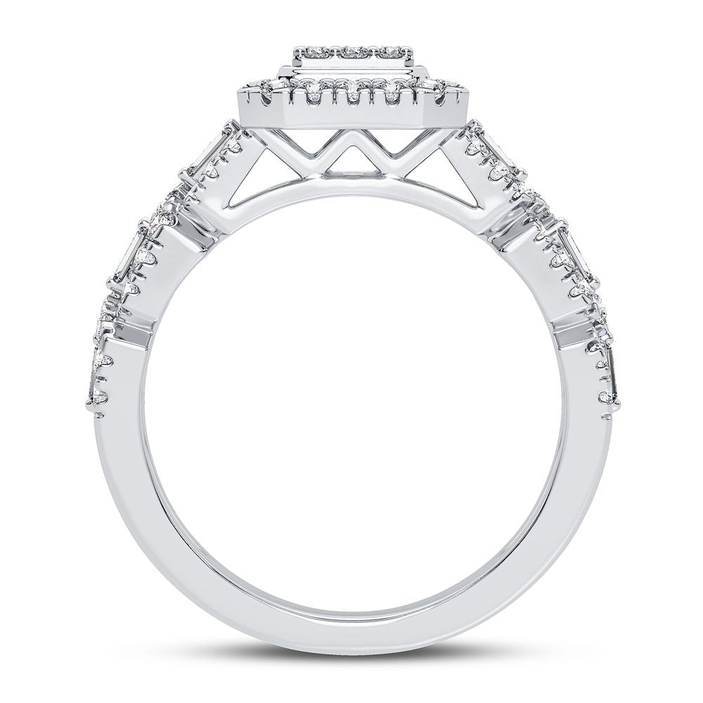 10K 0.75CT Diamond Ring