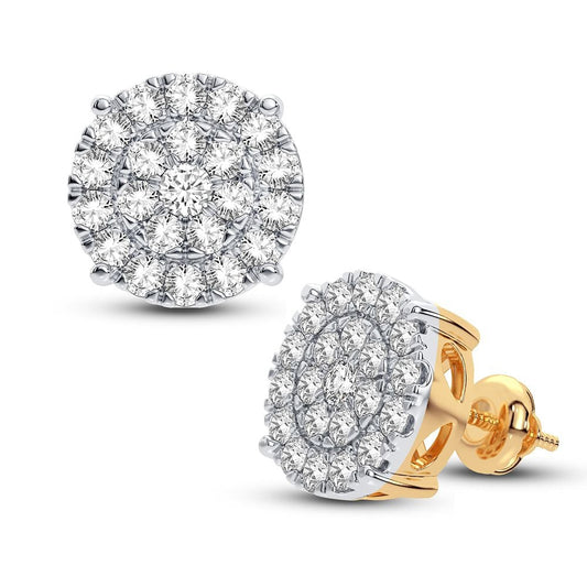 10K 1.00CT Diamond Earring