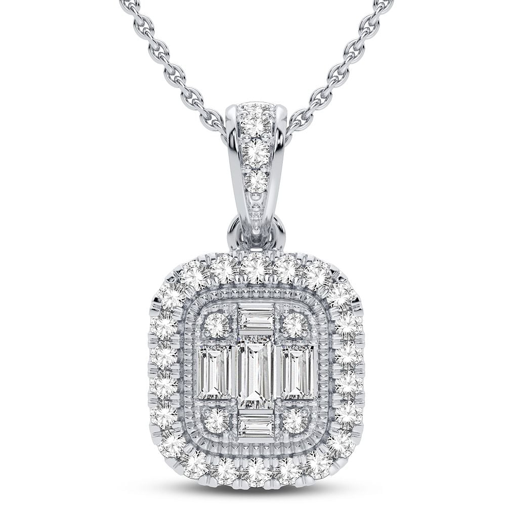10K 0.28CT Diamond Pendant