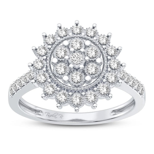 10K 0.20CT Diamond Ring