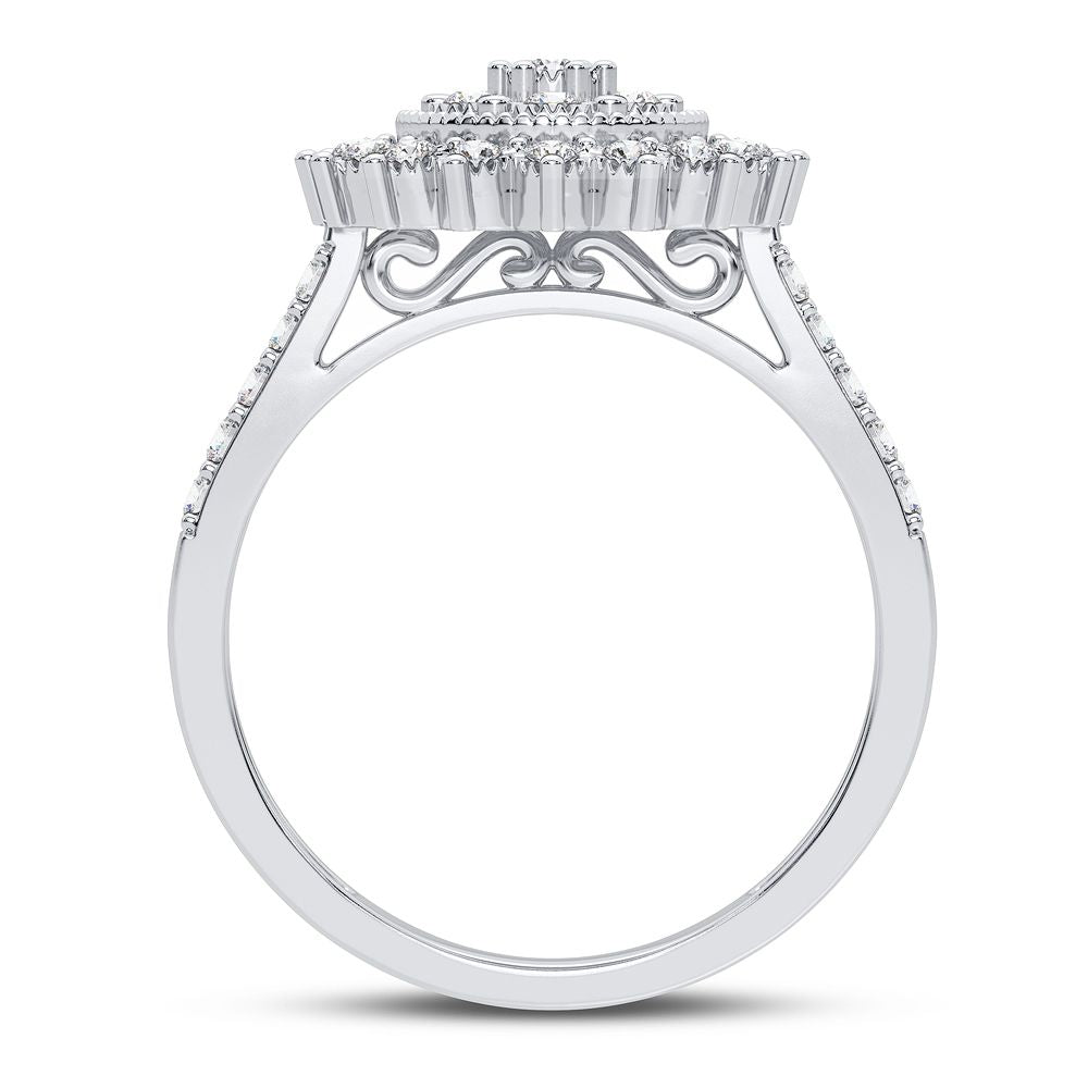 10K 0.20CT Diamond Ring