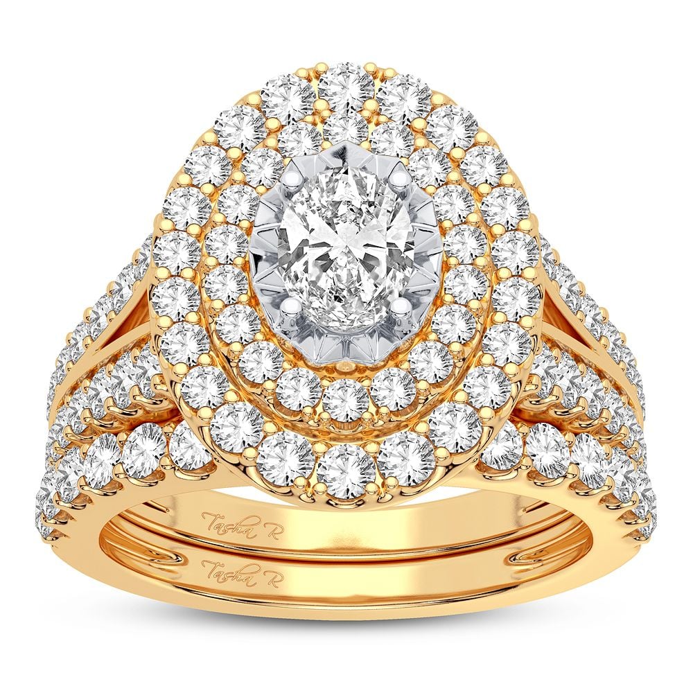 14K 2.00CT Diamond Bridal Ring