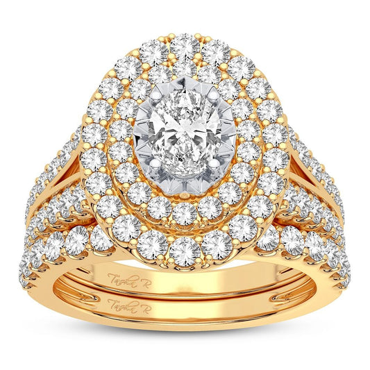 14K 2.00CT Diamond Bridal Ring
