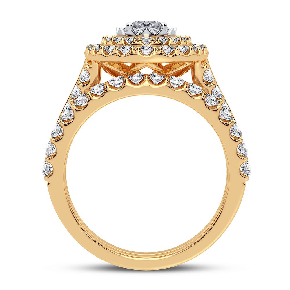 14K 2.00CT Diamond Bridal Ring