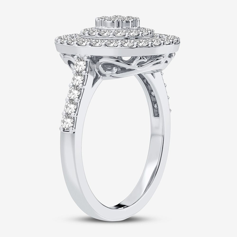 10K 1.00CT Diamond Ring