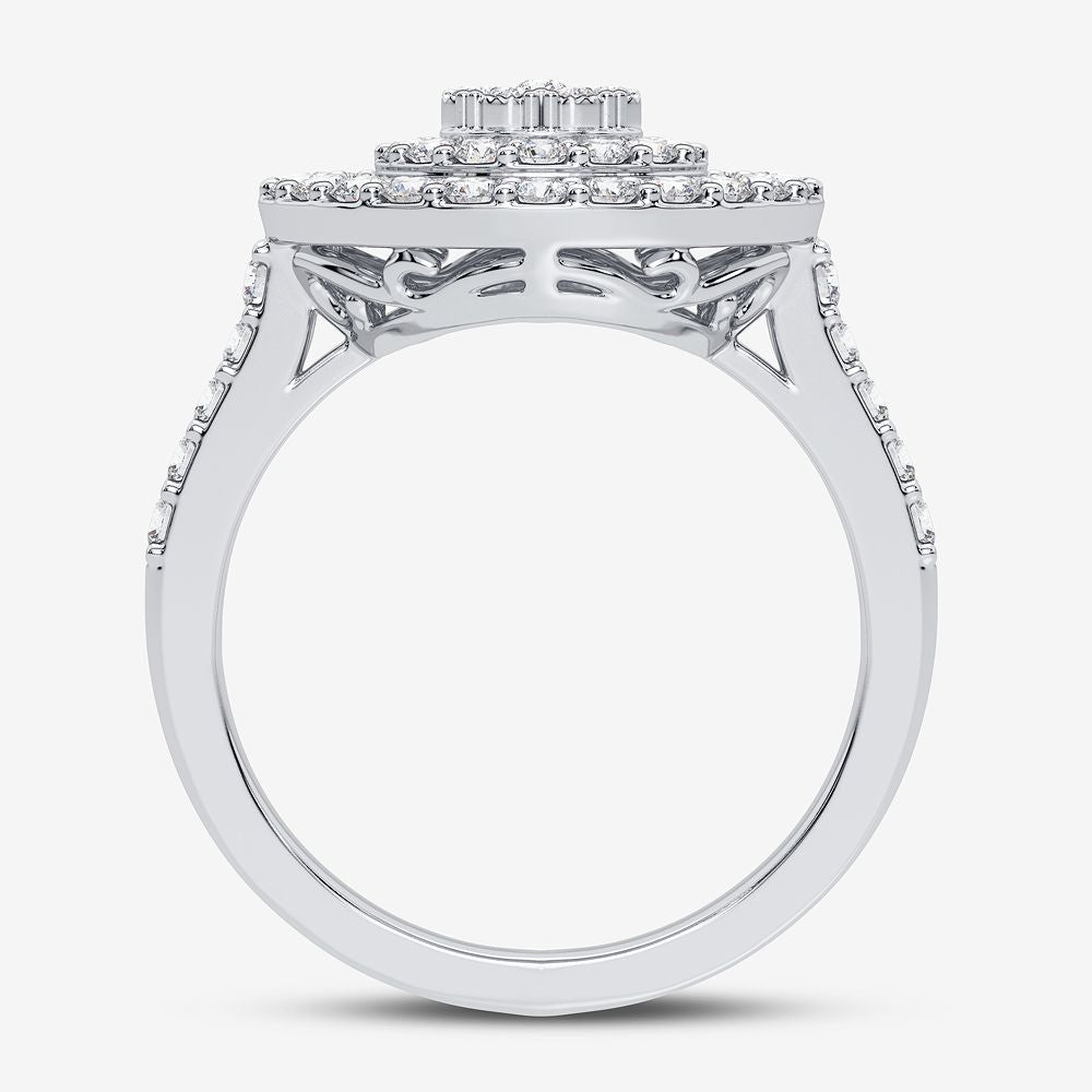 10K 1.00CT Diamond Ring