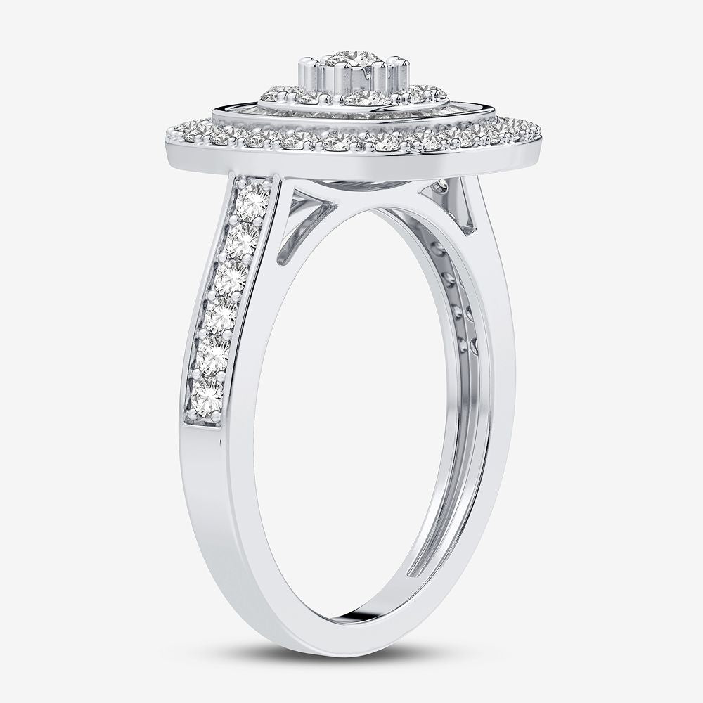 10K 1.00CT Diamond Ring