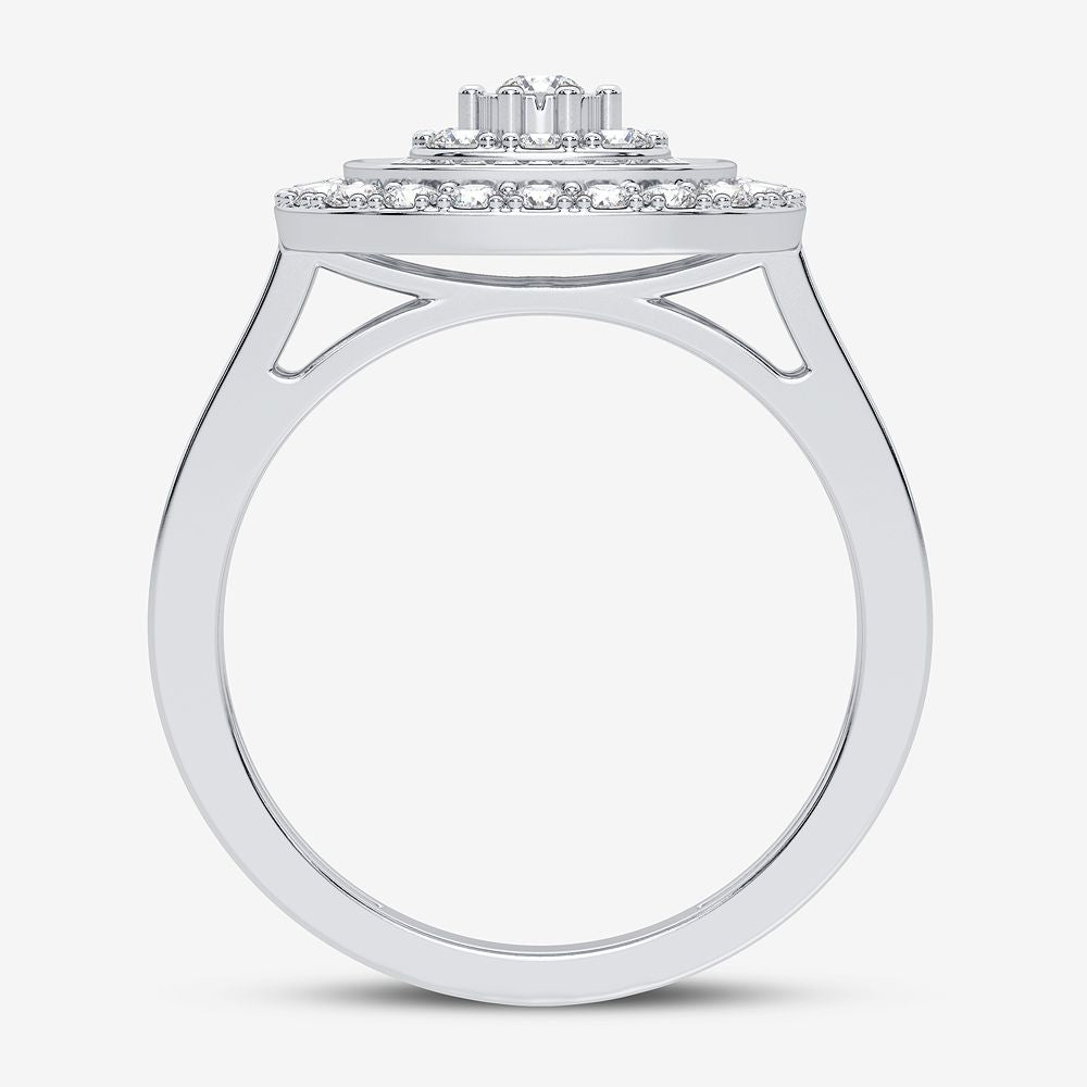 10K 1.00CT Diamond Ring