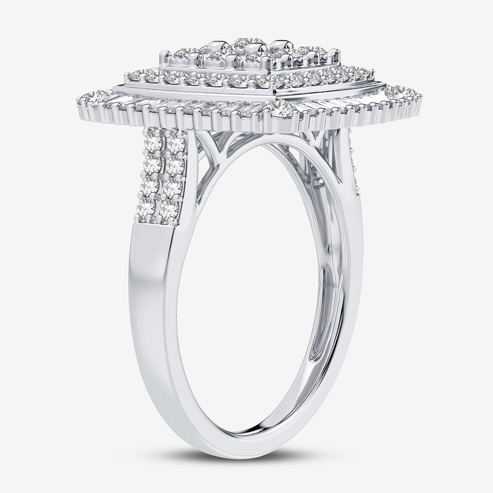 10K 1.00CT Diamond Ring