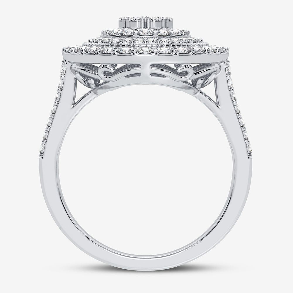 10K 1.00CT Diamond Ring
