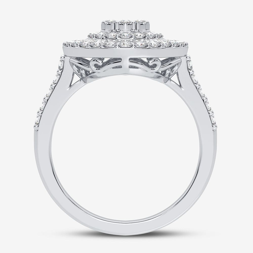 10K 1.00CT Diamond Ring