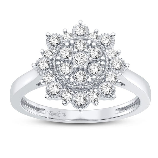 10K 0.20CT Diamond Ring