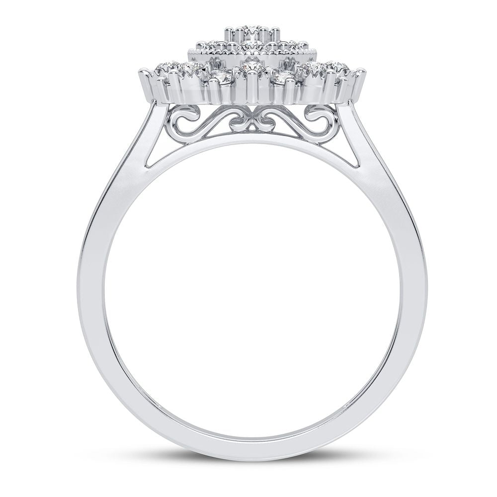10K 0.20CT Diamond Ring