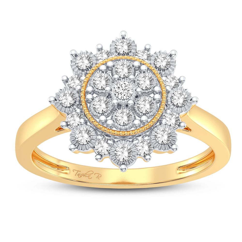10K 0.20CT Diamond Ring
