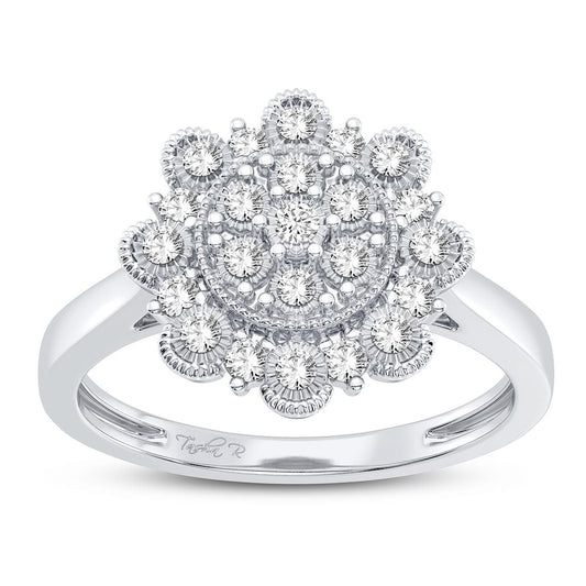 10K 0.20CT Diamond Ring