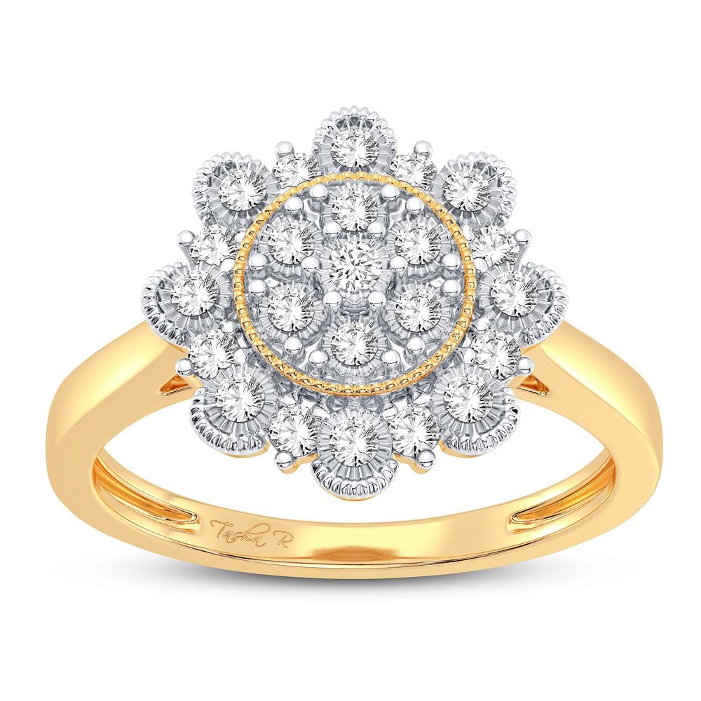 10K 0.20CT Diamond Ring