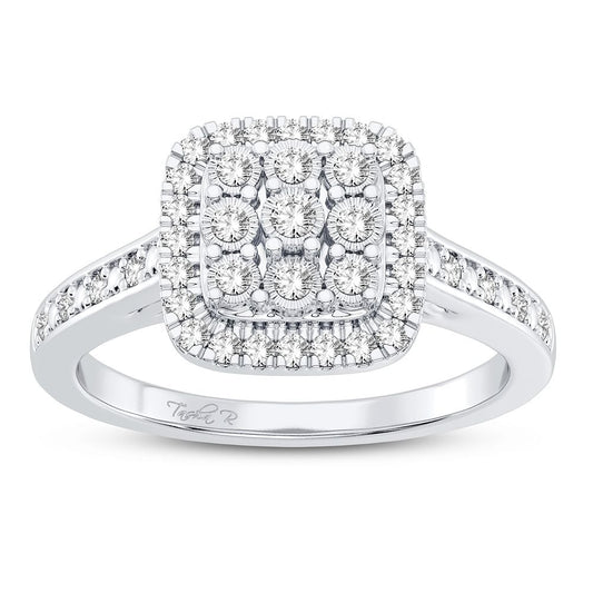 10K 0.20CT Diamond Ring