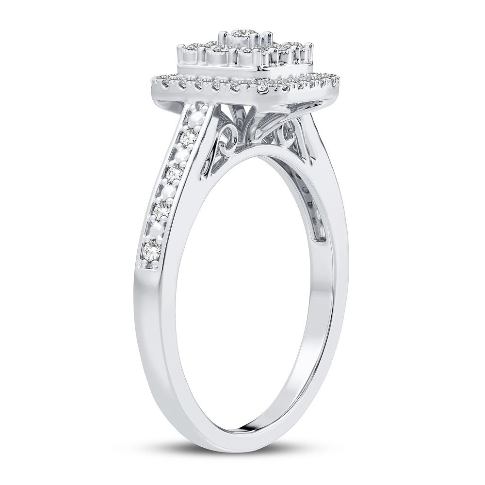 10K 0.20CT Diamond Ring