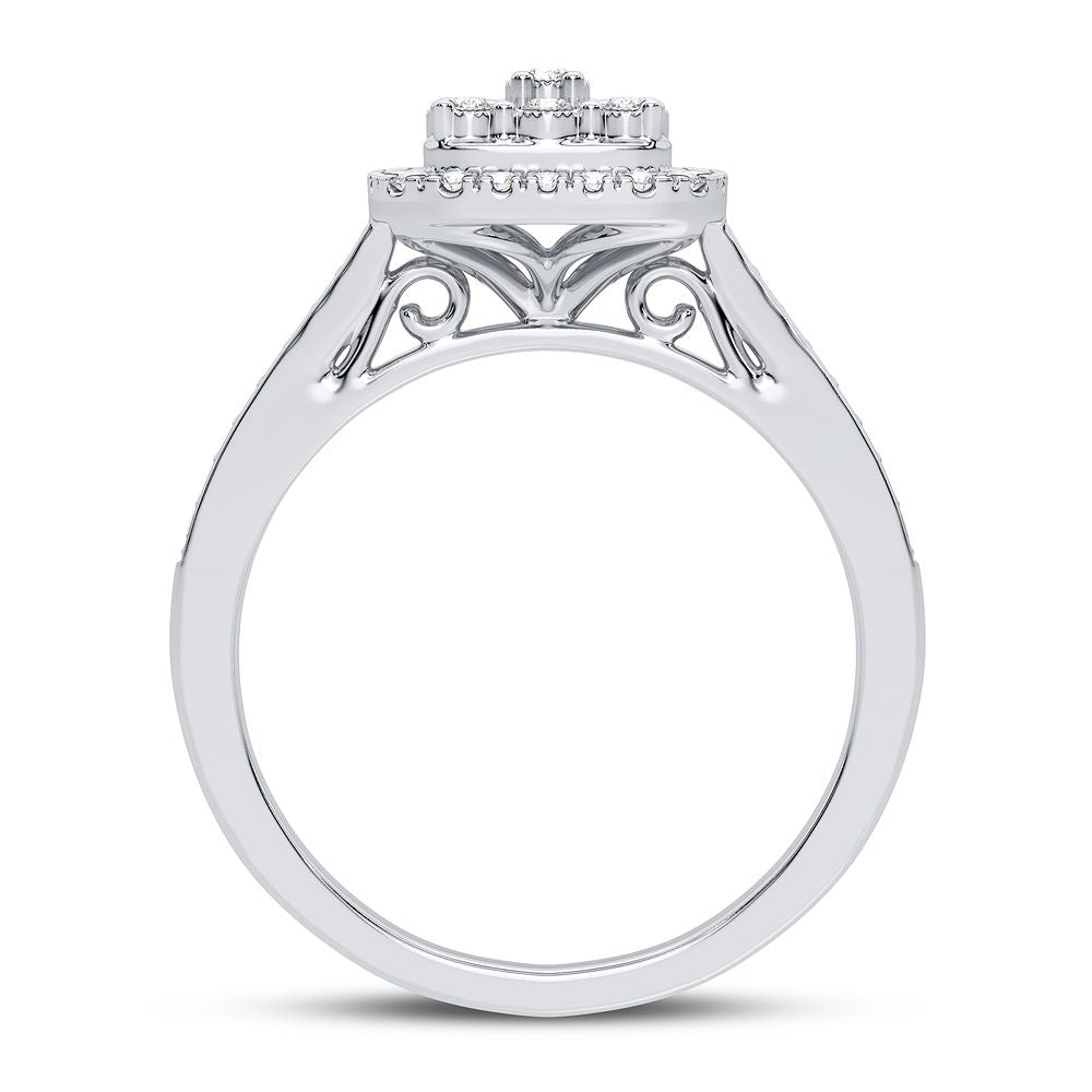 10K 0.20CT Diamond Ring