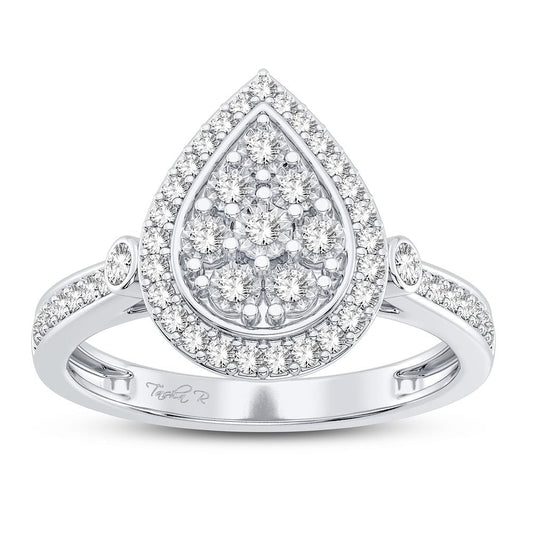 10K 0.20CT Diamond Ring