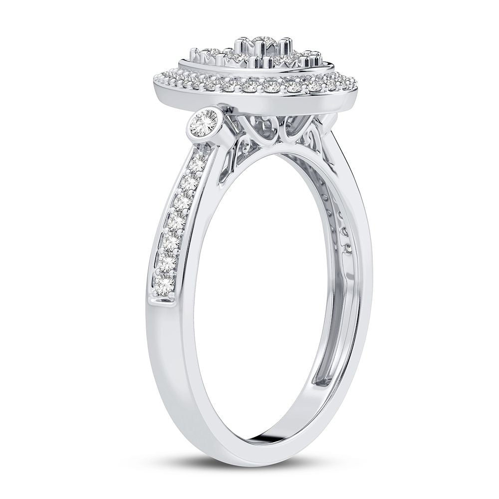 10K 0.20CT Diamond Ring
