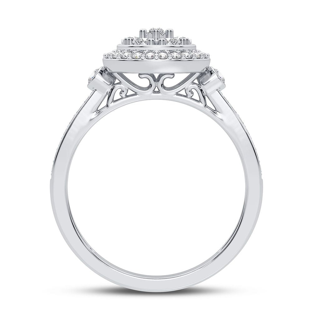 10K 0.20CT Diamond Ring