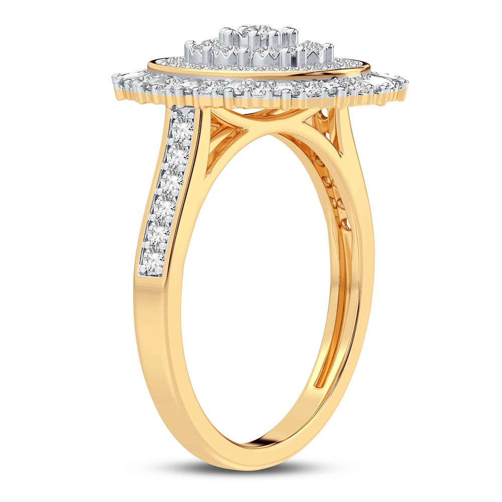 10K 0.50CT Diamond Ring