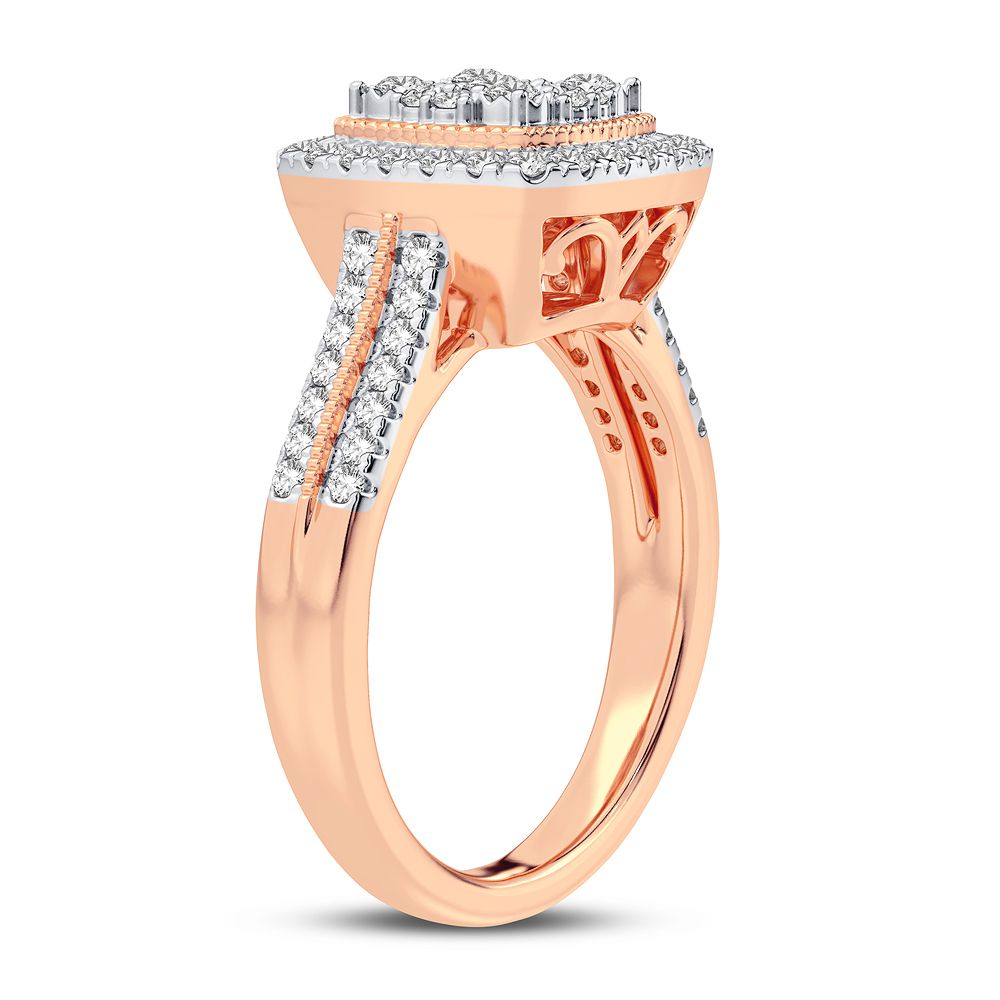 10K 0.50CT Diamond Ring