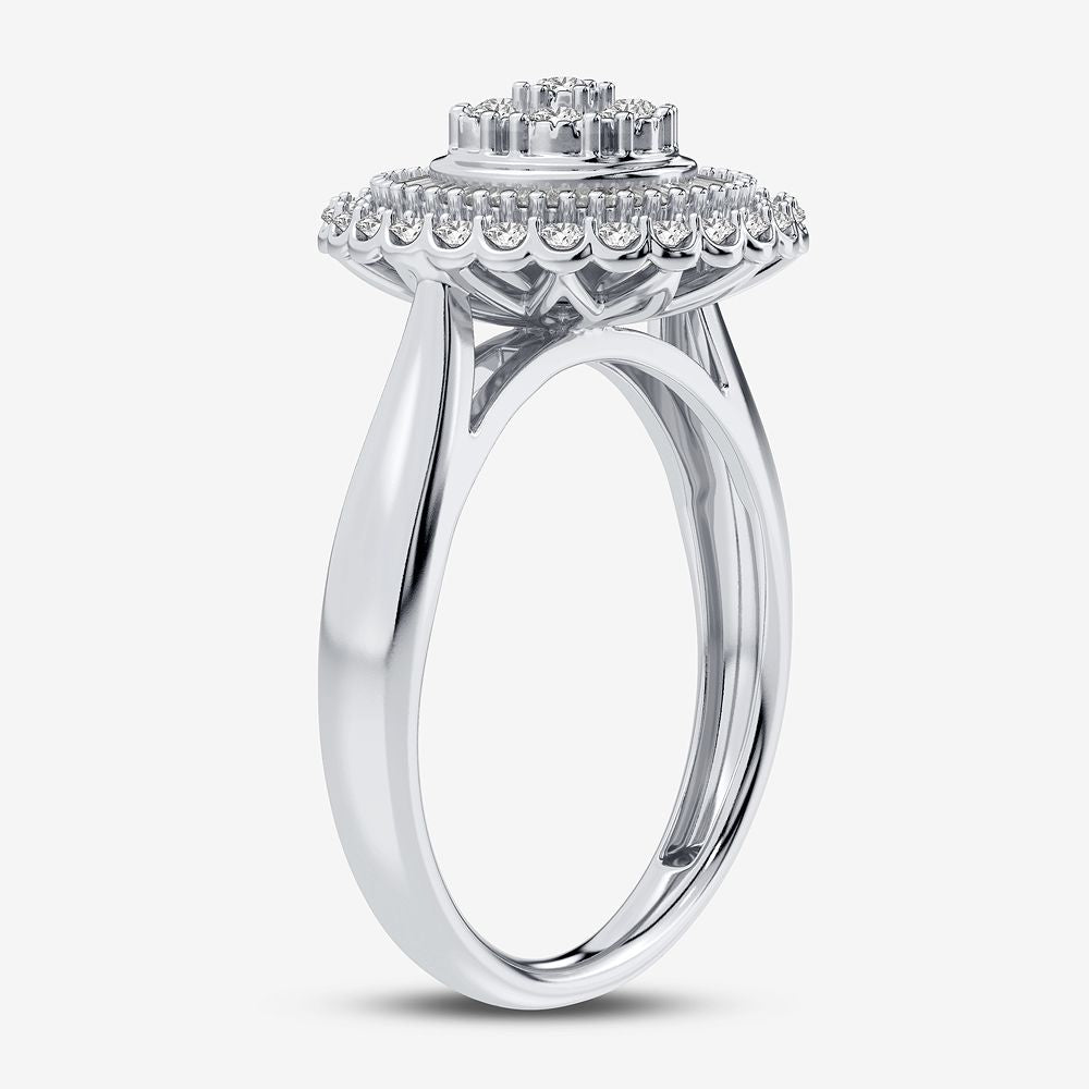 10K 0.50CT Diamond Ring