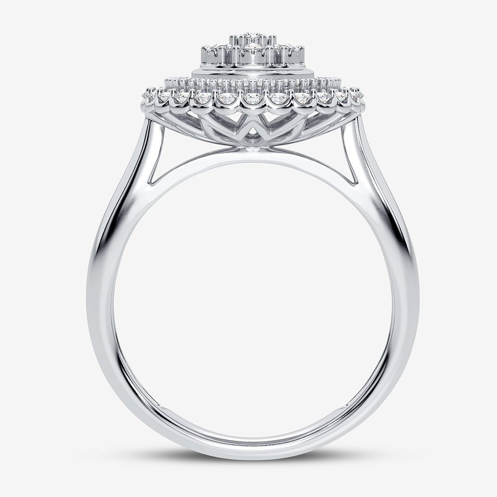 10K 0.50CT Diamond Ring