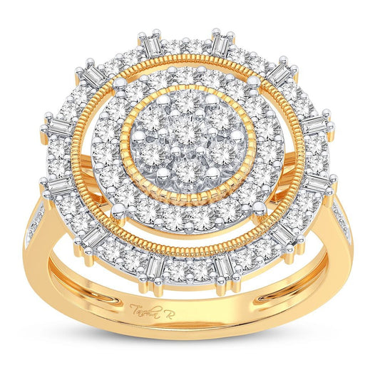 10K 0.50CT Diamond Ring