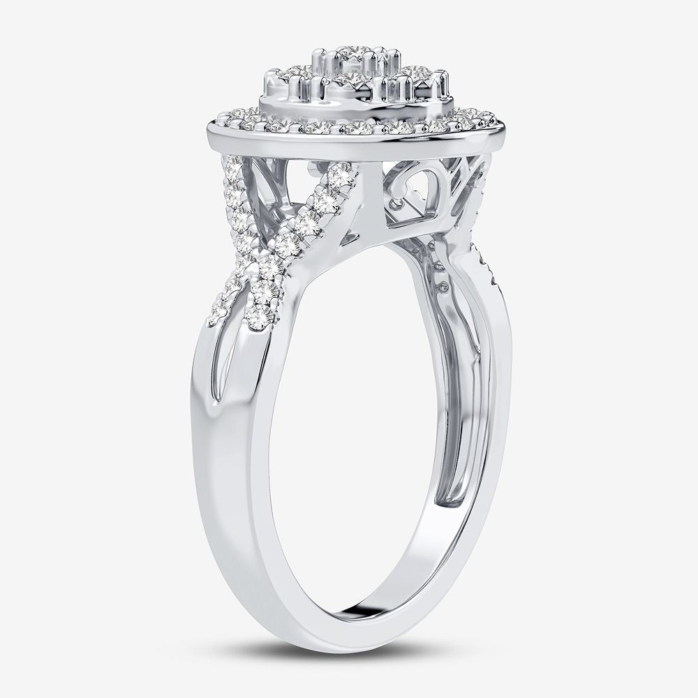 10K 0.50CT Diamond Ring
