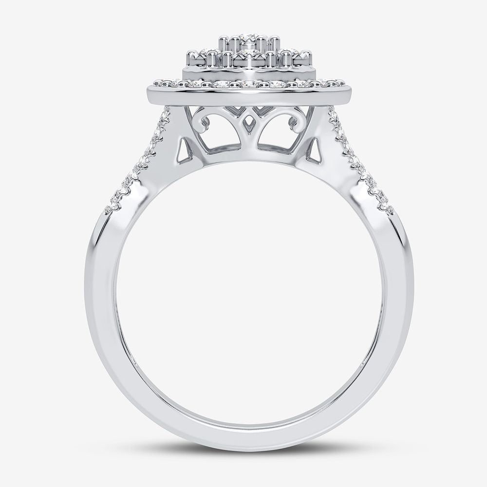 10K 0.50CT Diamond Ring