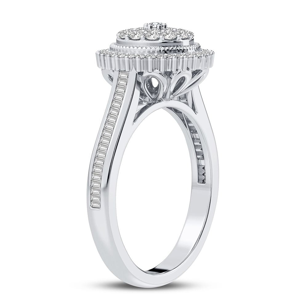 10K 0.50CT Diamond Ring