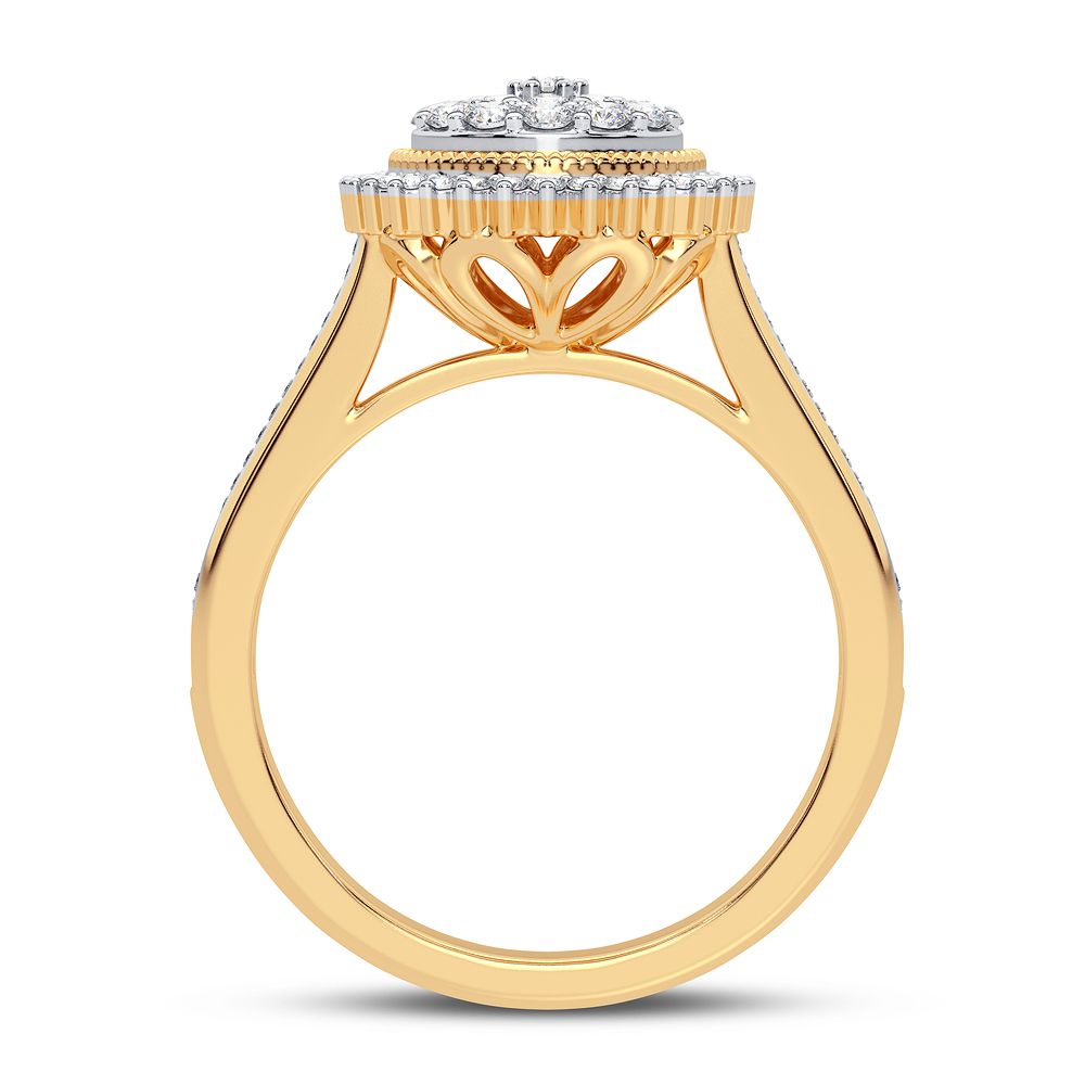10K 0.50CT Diamond Ring