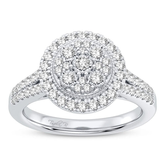 10K 0.50CT Diamond Ring
