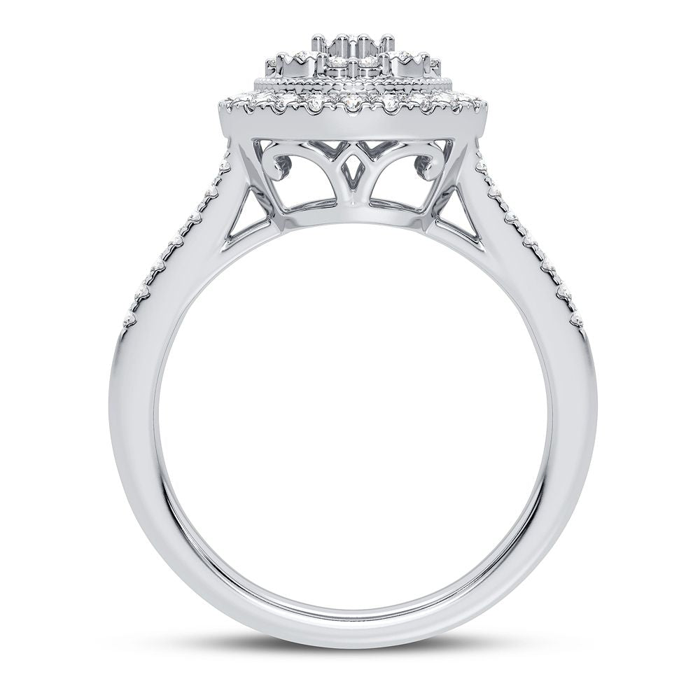 10K 0.50CT Diamond Ring