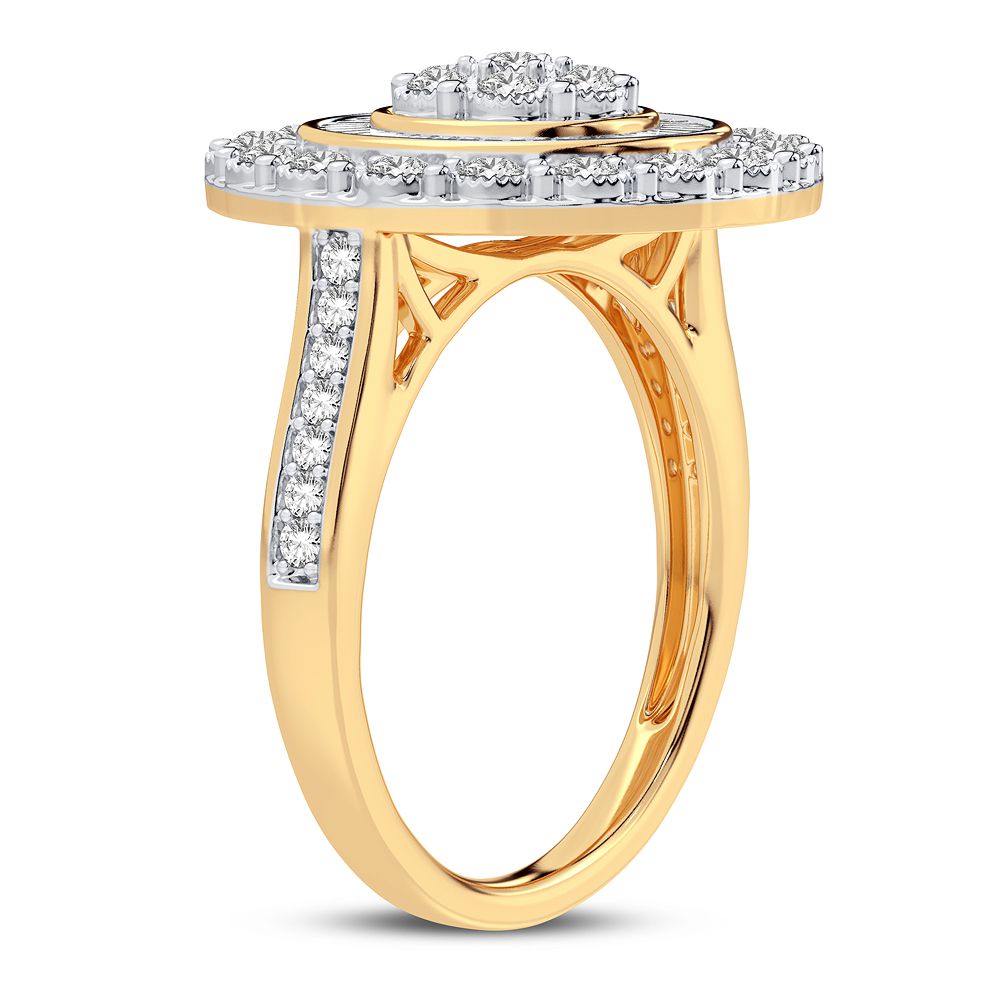 10K 0.50CT Diamond Ring
