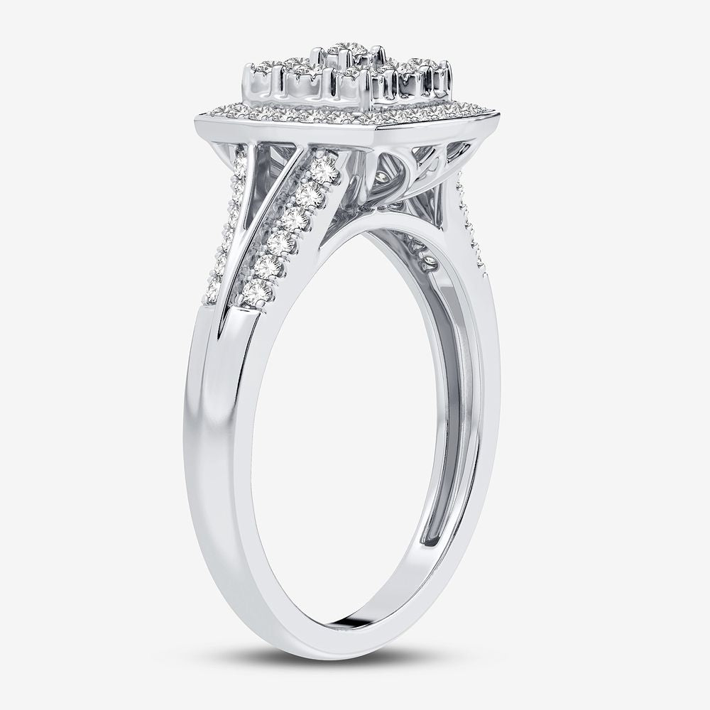 10K 0.25CT Diamond Ring