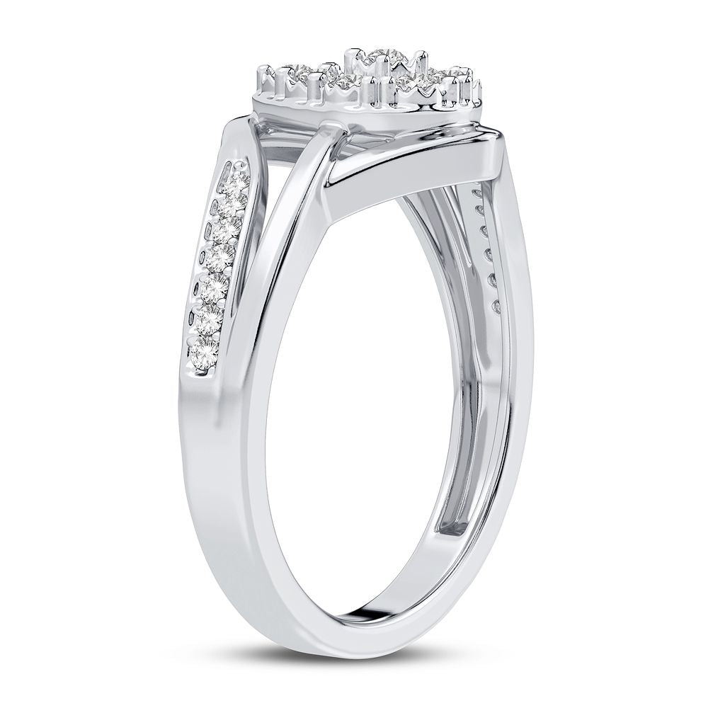 10K 0.10CT Diamond Ring