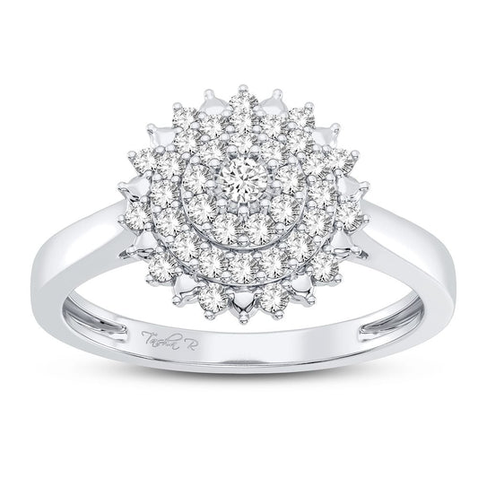 10K 0.25CT Diamond Ring