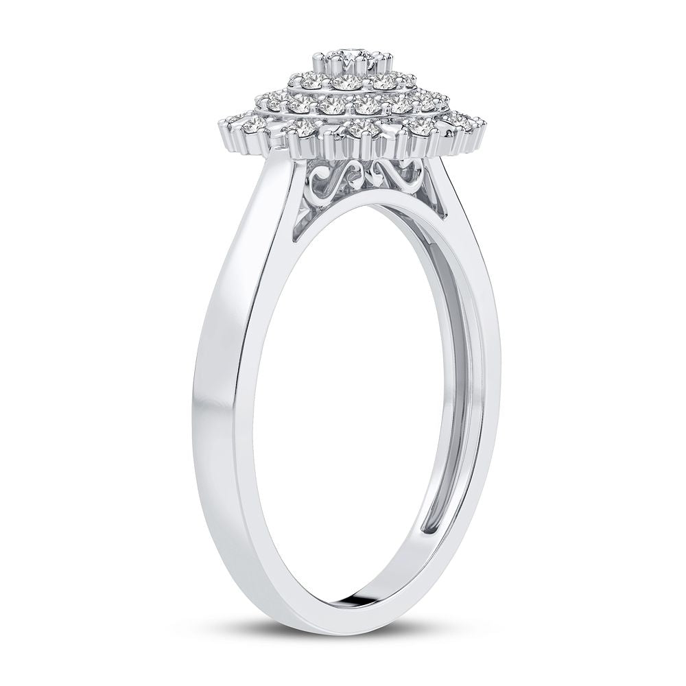 10K 0.25CT Diamond Ring