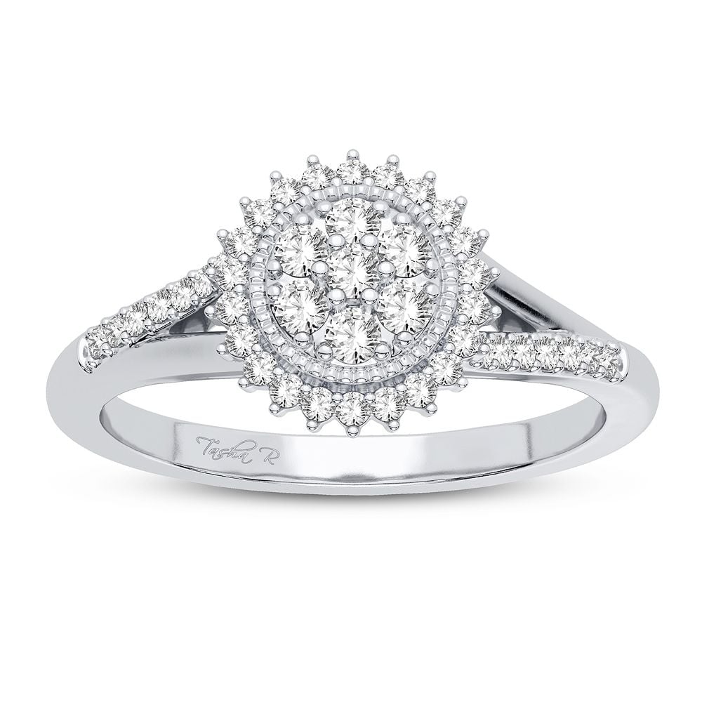10K 0.25CT Diamond Ring
