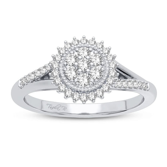 10K 0.25CT Diamond Ring