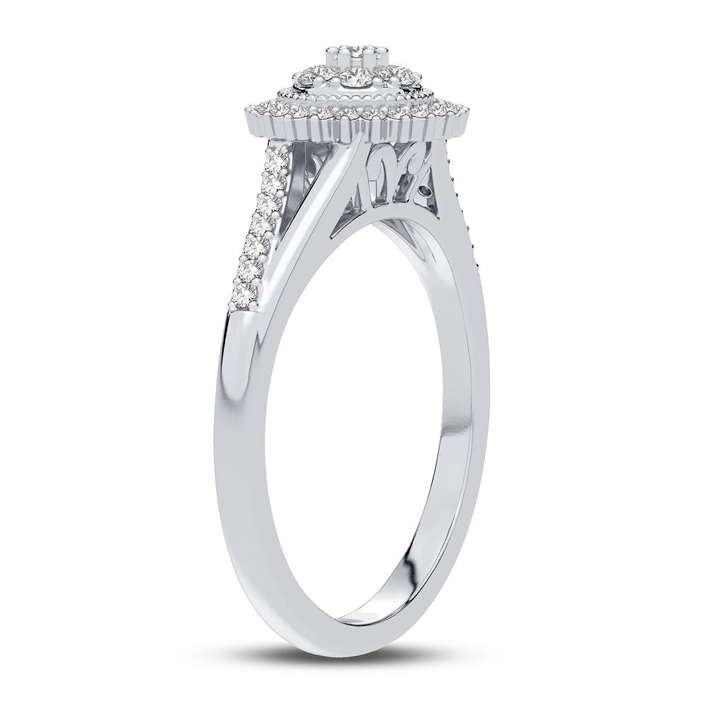 10K 0.25CT Diamond Ring